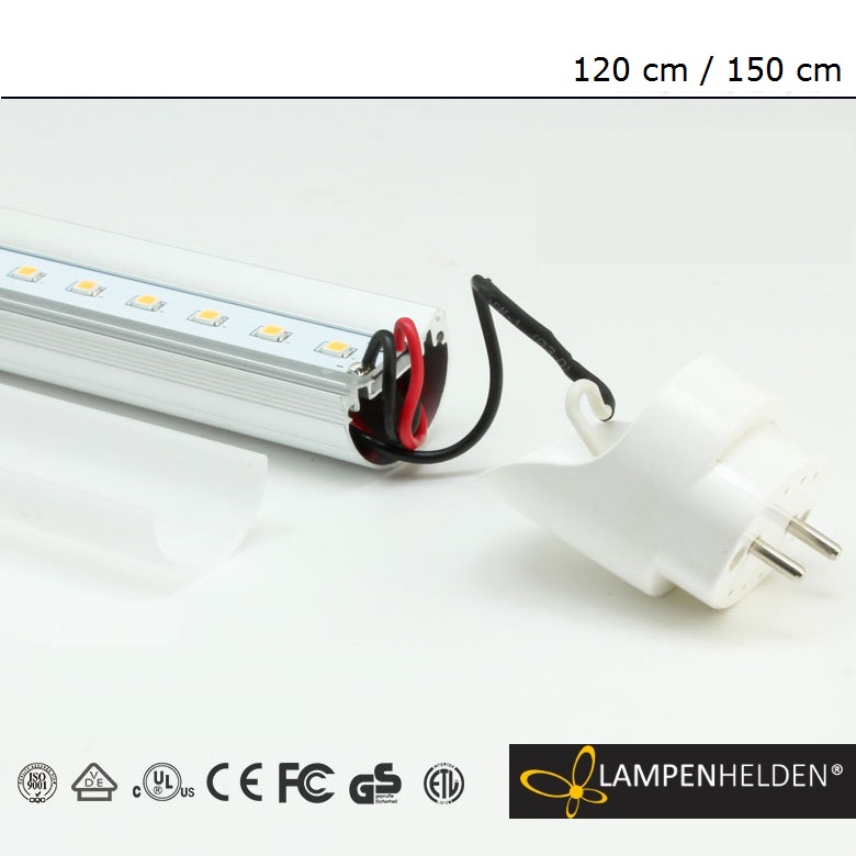 LED-Luchs 1er-Pack LED Röhre 60cm - neutralweiß (4000 K) - 850 Lumen - T8 -  G13-9W (ersetzt 18W) - inklusive Starter - LED-TUBE Leuchtstoffröhre  Neonröhre Leuchte Röhrenlampe Bürolampe : : Beleuchtung
